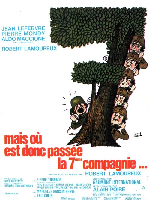 Обложка Куда же делась седьмая рота? / Mais où est donc passée la 7ème compagnie (1973) 