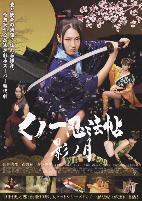 Обложка (Постер) Kunoichi ninpô-chô: Kage no tsuki (2011) HDRip