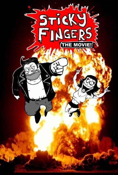 Обложка (Постер) Ловкие пальчики: Кино! / Sticky Fingers: The Movie!  