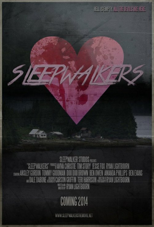 Обложка (Постер) Лунатики / Sleepwalkers (2014) 