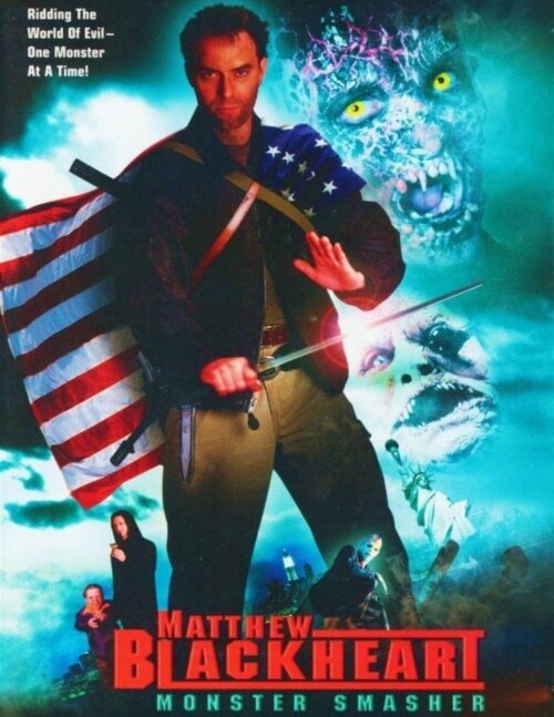 Обложка (Постер) Мэттью Блэкхарт: сокрушитель монстров / Matthew Blackheart: Monster Smasher (2002) HDRip