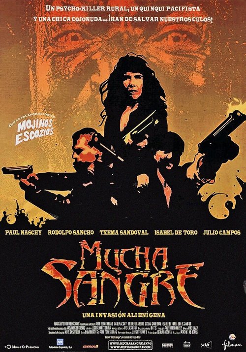 Обложка (Постер) Море крови / Mucha sangre (2002) HDRip