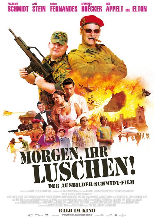 Обложка (Постер) Morgen, ihr Luschen! Der Ausbilder-Schmidt-Film (2008) HDRip