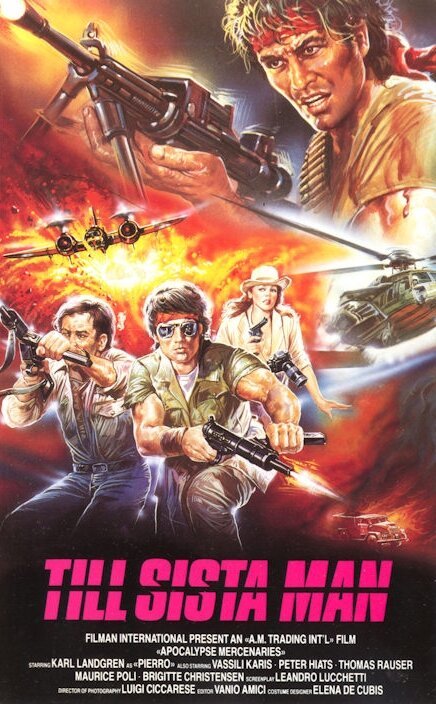 Обложка (Постер) Наемники Апокалипсиса / Mercenari dell'apocalisse (1987) SATRip
