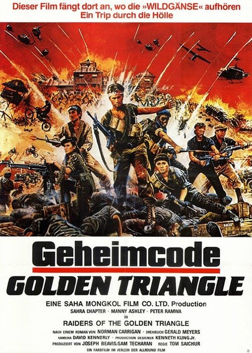 Обложка (Постер) Наемники Золотого треугольника / Raiders of the Golden Triangle (1983) SATRip