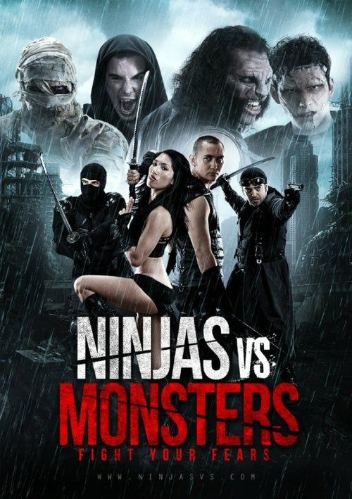 Обложка (Постер) Ниндзя против монстров / Ninjas vs. Monsters (2012) HDRip