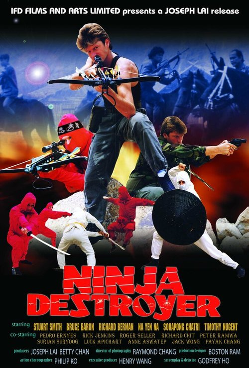 Обложка (Постер) Ninja Destroyer (1986) 
