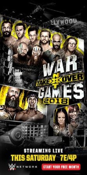 Обложка (Постер) NXT Переворот: Военные игры 2 / NXT TakeOver: WarGames 2 (2018) HDRip