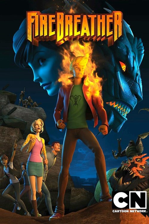 Обложка (Постер) Огнедышащий / Firebreather (2010) HDRip