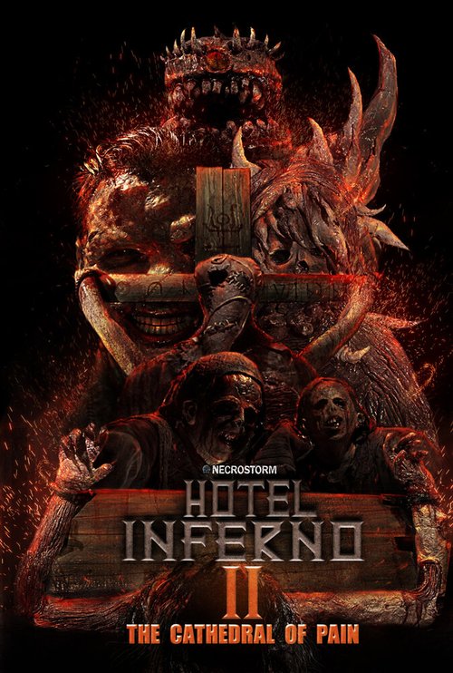 Обложка (Постер) Отель Инферно: Храм боли / Hotel Inferno 2: The Cathedral of Pain (2017) HDRip