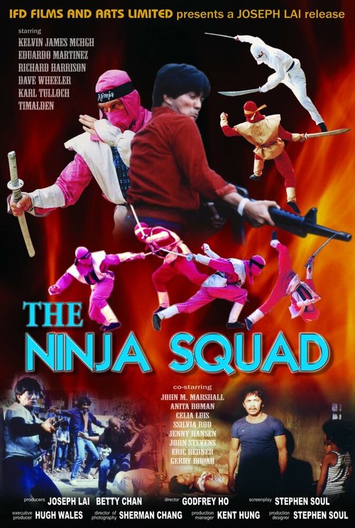 Обложка (Постер) Отряд ниндзя / The Ninja Squad (1986) SATRip