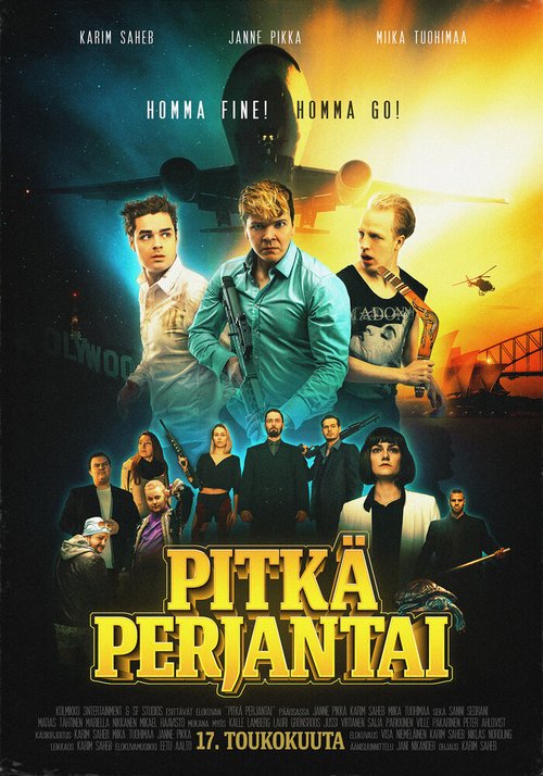 Обложка (Постер) Pitkä perjantai (2019) HDRip