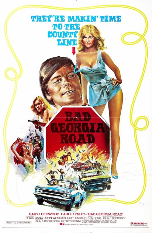Обложка (Постер) Плохая дорога в Джорджии / Bad Georgia Road (1977) SATRip