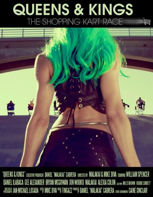 Обложка (Постер) Queens & Kings Shopping Cart Race (2015) 