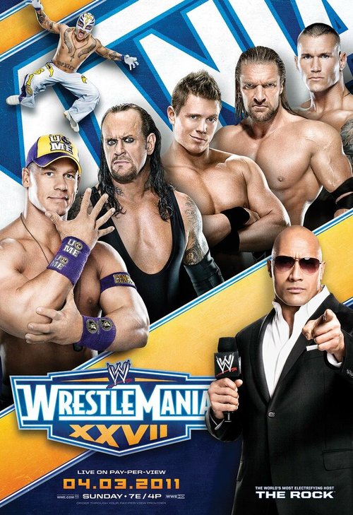 Обложка (Постер) РестлМания 27 / WrestleMania XXVII (2011) HDRip