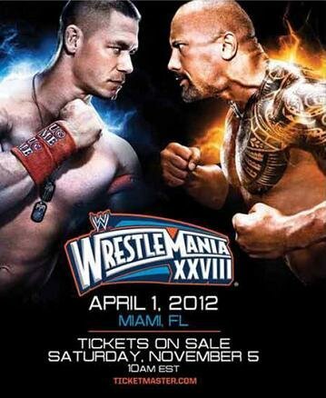 Обложка (Постер) РестлМания 28 / WrestleMania XXVIII (2012) HDRip