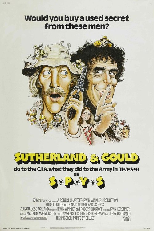 Обложка (Постер) Ш.П.И.О.Н.Ы. / S*P*Y*S (1974) SATRip