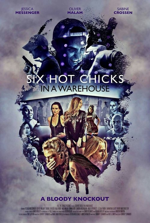 Обложка (Постер) Шесть горячих цыпочек в амбаре / Six Hot Chicks in a Warehouse (2017) HDRip