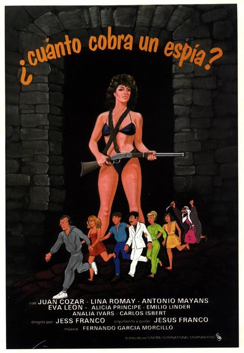 Обложка (Постер) Сколько получает шпион? / ¿Cuánto cobra un espía? (1984) SATRip