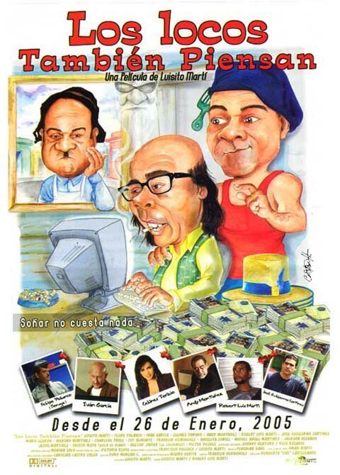 Обложка (Постер) Сумасшедшие также думают / Los locos también piensan (2005) HDRip
