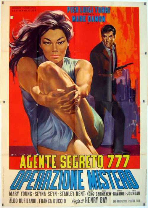 Обложка (Постер) Тайный агент 777: Операция «Загадка» / Agente segreto 777 - Operazione Mistero (1965) SATRip