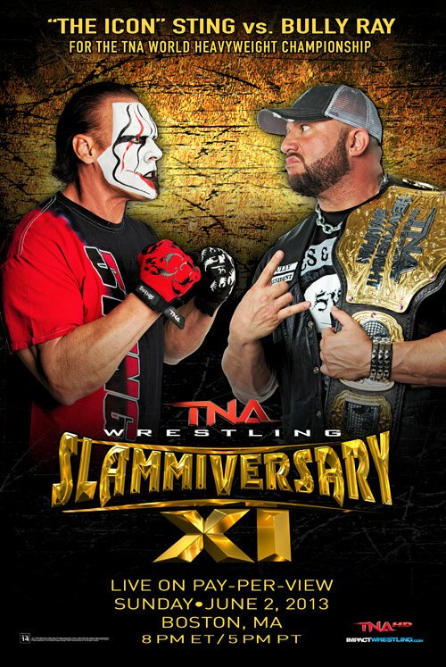 Обложка (Постер) TNA Сламмиверсари 11 / Slammiversary XI (2013) 