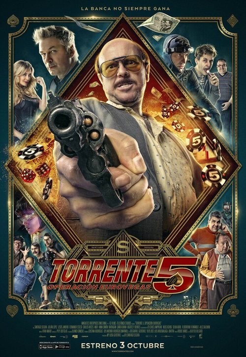 Обложка (Постер) Торренте 5 / Torrente 5: Operación Eurovegas (2014) HDRip