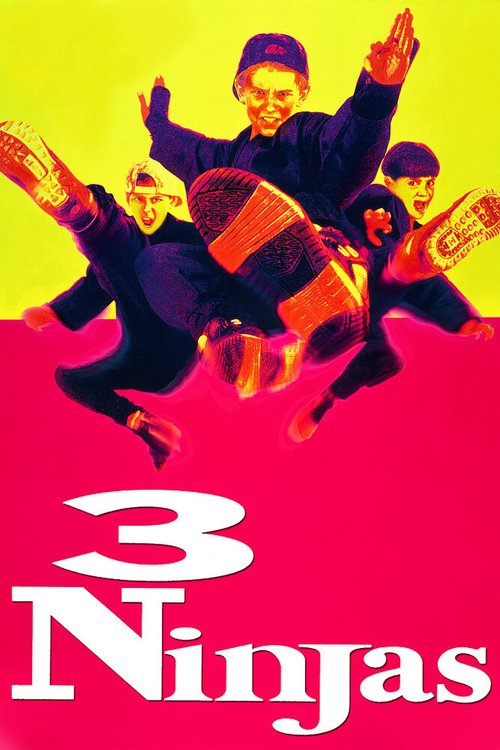 Обложка (Постер) Три ниндзя / 3 Ninjas (1992) HDRip