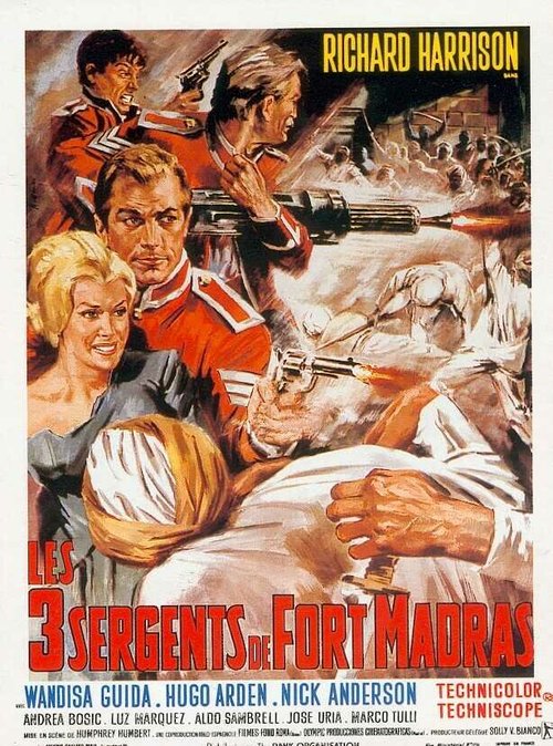 Обложка Три сержанта из Бенгалии / I tre sergenti del Bengala (1964) 