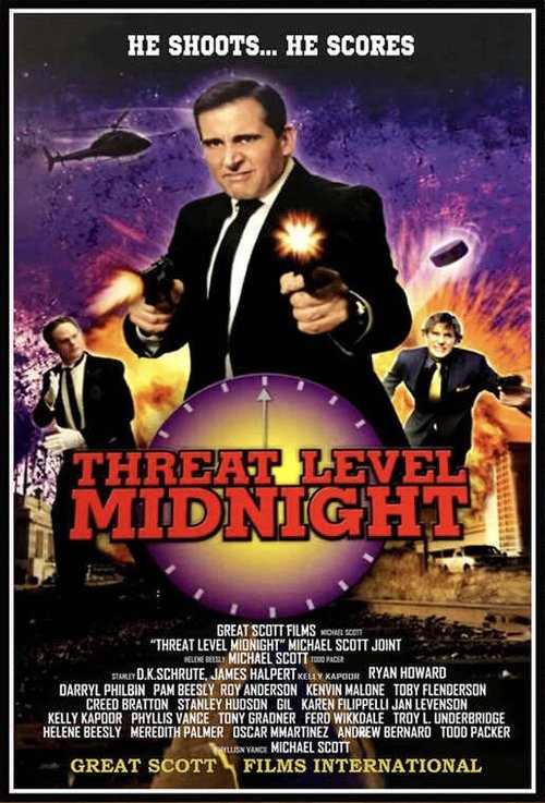 Обложка (Постер) Уровень тревоги: Полночь / Threat Level Midnight: The Movie (2019) HDRip
