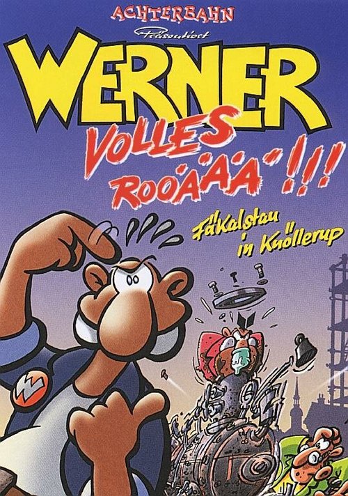 Обложка (Постер) Вернер. Полный улёт!!! / Werner - Volles Rooäää!!! (1999) HDRip