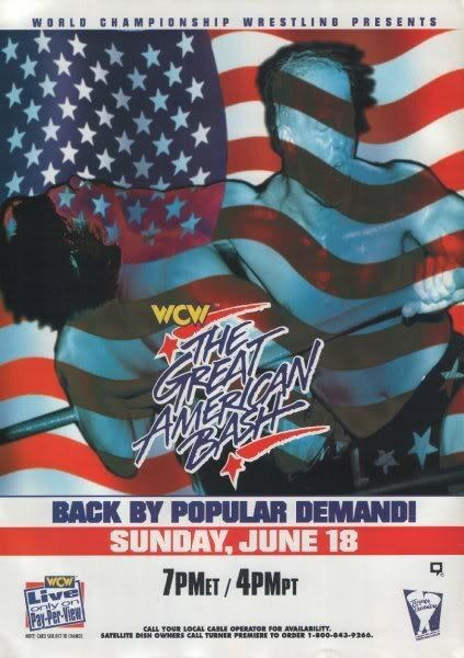 Обложка (Постер) WCW Мощный американский удар / The Great American Bash (1995) HDRip