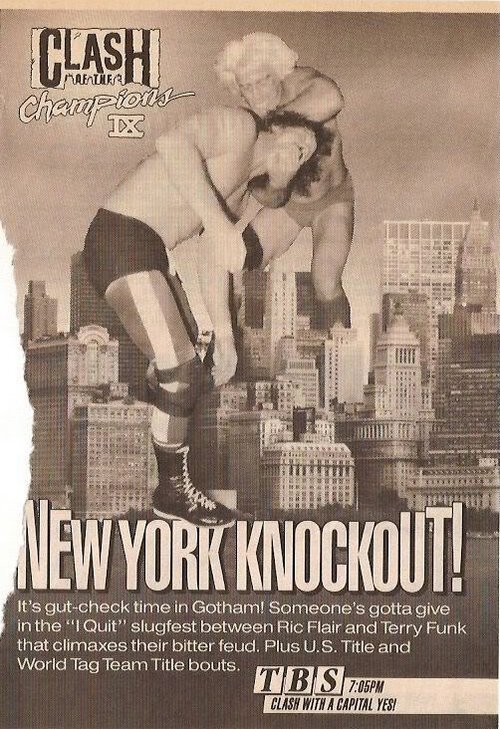 Обложка (Постер) WCW Столкновение чемпионов 9 / Clash of the Champions IX: New York Knockout (1989) SATRip