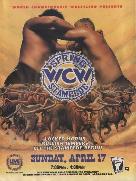 Обложка (Постер) WCW Весеннее бегство / WCW Spring Stampede (1994) HDRip