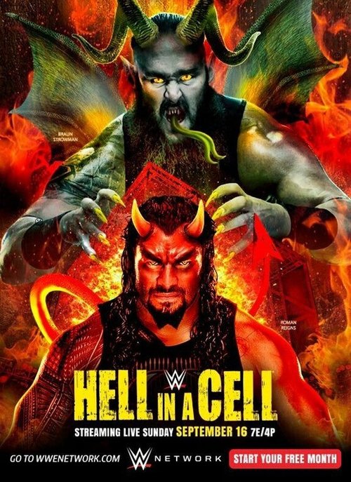 Обложка (Постер) WWE Ад в клетке / WWE Hell in a Cell (2018) HDRip