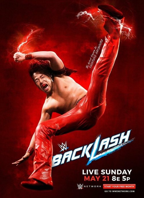 Обложка (Постер) WWE Бэклэш / WWE Backlash (2017) HDRip