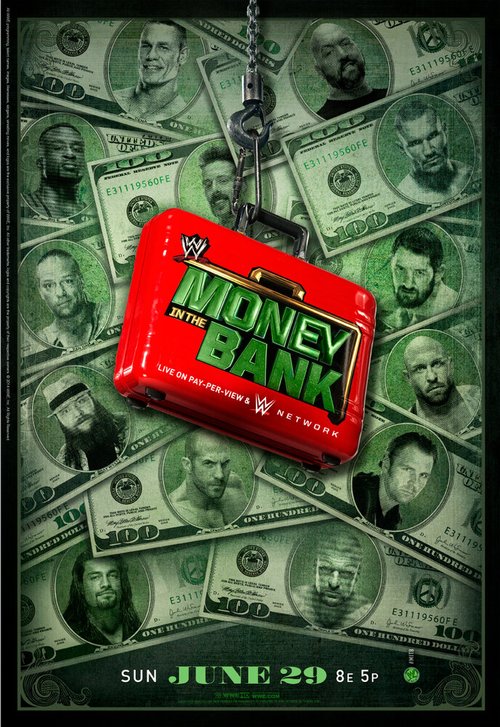 Обложка (Постер) WWE Деньги в банке / WWE Money in the Bank (2014) 