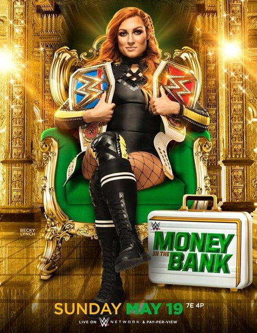 Обложка (Постер) WWE Деньги в банке / WWE Money in the Bank (2019) HDRip