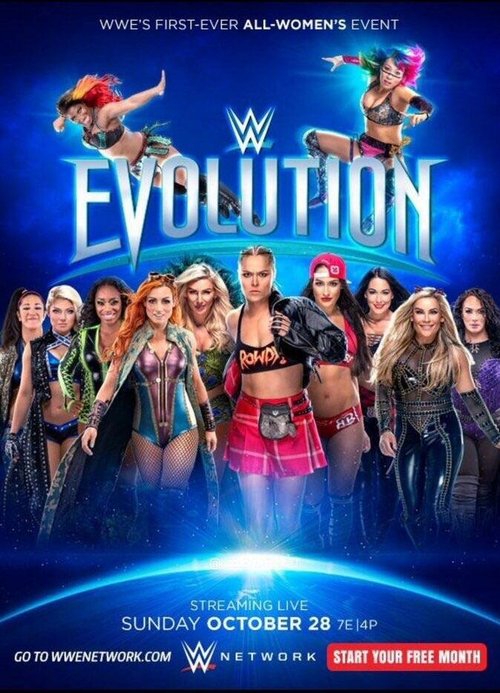 Обложка (Постер) WWE Эволюция / WWE Evolution (2018) HDRip