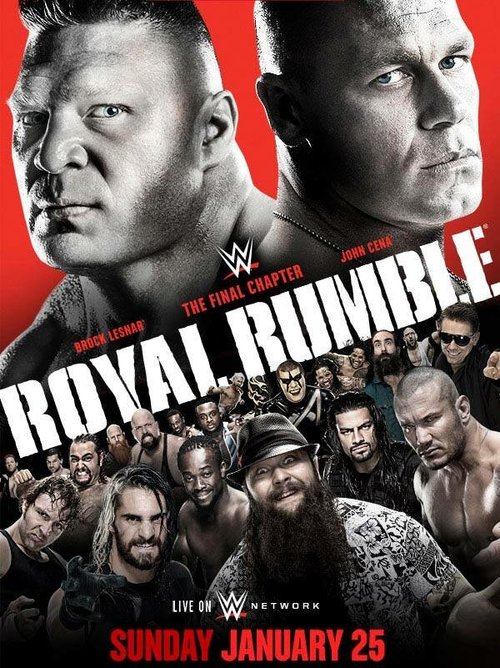 Обложка (Постер) WWE Королевская битва / WWE Royal Rumble (2015) 