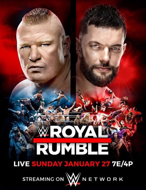 Обложка (Постер) WWE: Королевская битва / WWE Royal Rumble (2019) HDRip