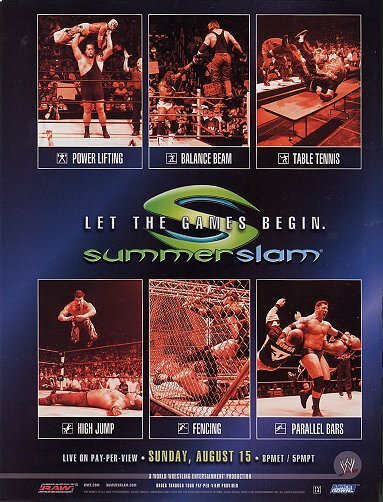 Обложка (Постер) WWE Летний бросок / Summerslam (2004) HDRip