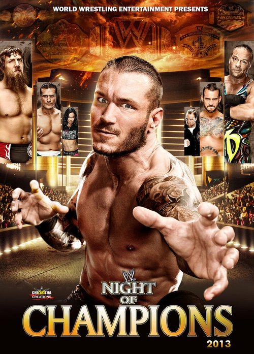 Обложка (Постер) WWE Ночь чемпионов / Night of Champions (2013) HDRip