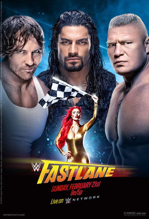 Обложка (Постер) WWE Полоса обгона / WWE Fastlane (2016) CAMRip
