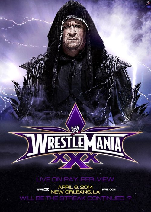 Обложка (Постер) WWE РестлМания 30 / WrestleMania XXX (2014) HDRip
