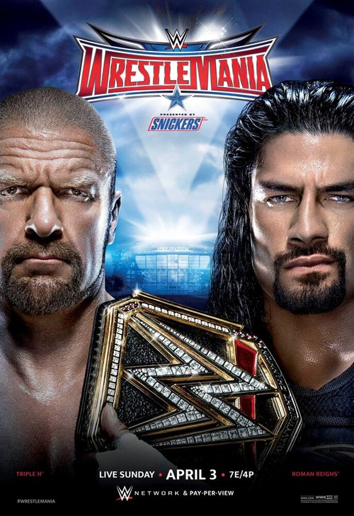 Обложка (Постер) WWE РестлМания 32 / WrestleMania 32 (2016) CAMRip