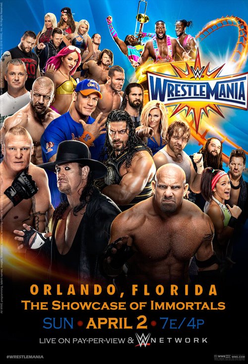 Обложка (Постер) WWE РестлМания 33 / WrestleMania 33 (2017) HDRip