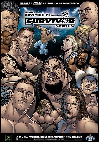 Обложка (Постер) WWE Серии на выживание / Survivor Series (2004) HDRip