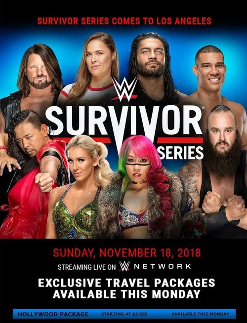 Обложка (Постер) WWE Серии на выживание / WWE Survivor Series (2018) HDRip