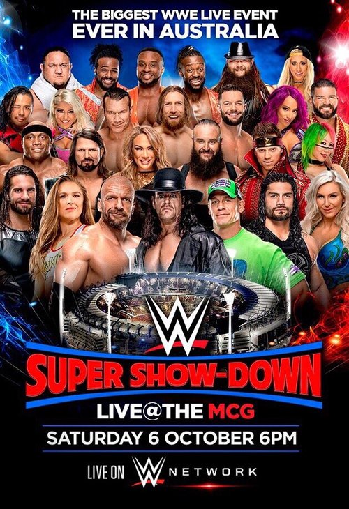Обложка (Постер) WWE Super Show-Down (2018) HDRip